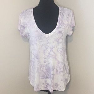 AEO Soft & Sexy T Small Tye Dye Purple